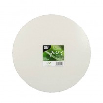 ▷ 100 Platos, cartón biodegradable gama Pure redondo Ø 20 cm