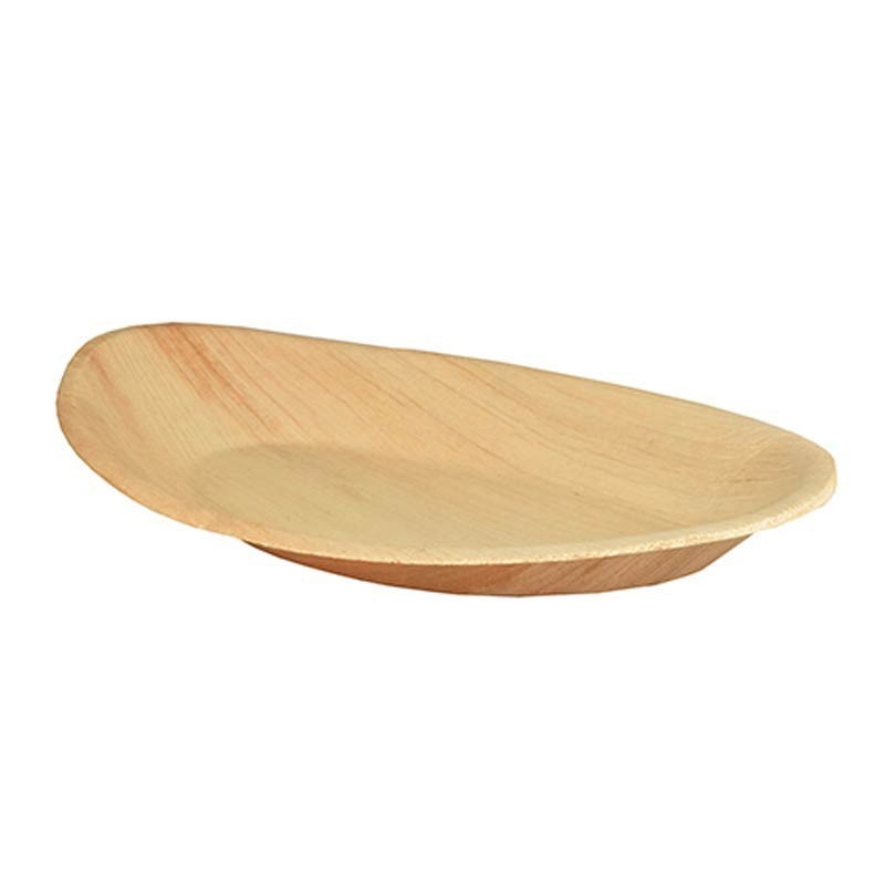 Mejor Precio Platos Hoja De Palma Biodegradable Gama Pure Oval Cm X Cm X Cm