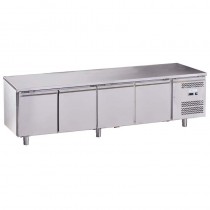 Mesa refrigerada gastronomía 4 puertas Forcold G-SNACK4100TN-FC