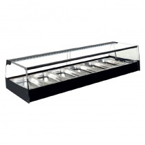 Vitrina refrigerada T cristal frontal hasta nivel de barra Vitrinas Gómez Varias opciones