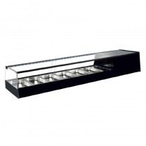 Vitrina refrigerada cristal frontal hasta nivel de barra RCT-6 Vitrinas Gómez