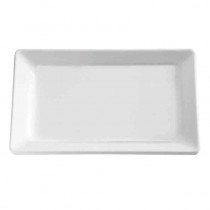 Bandeja Pure de melamina tamaño medio blanca 30mm APS GF122