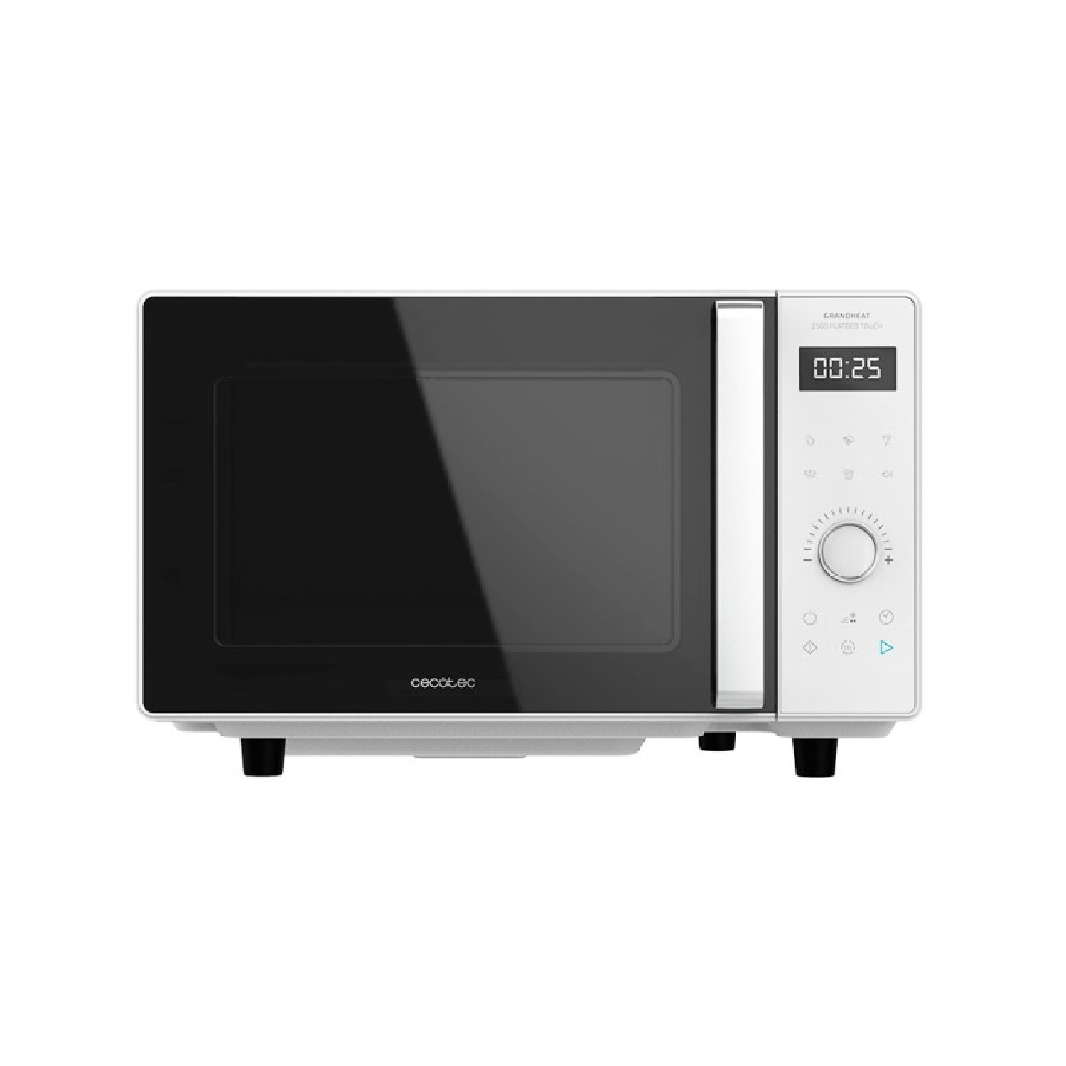 Microondas sin plato GrandHeat 2500 Flatbed Touch White Cecotec