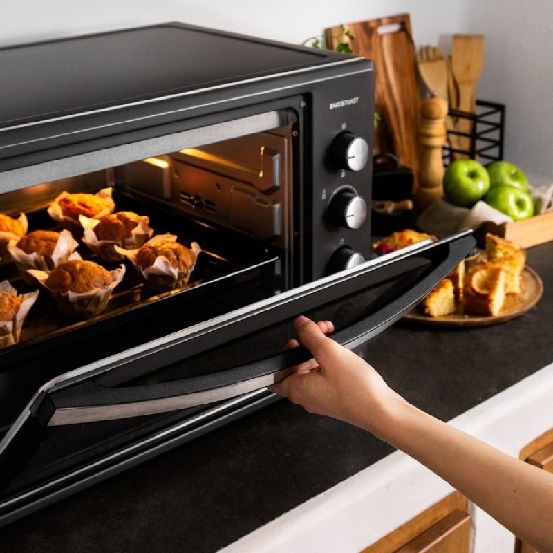 Horno De Sobremesa Bake Toast Black Gyro Cecotec