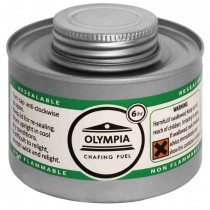Combustible gel Olympia para chafing Duración 6 horas. Caja de 12 CB735 12 ud.