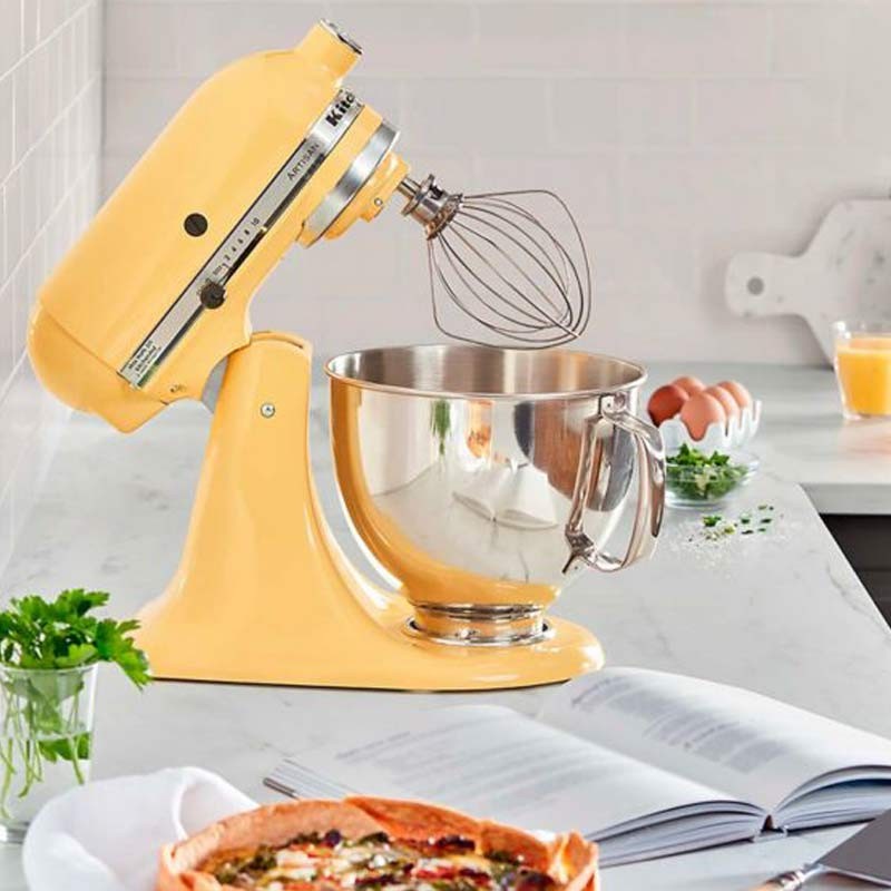 220 Volt KitchenAid 5KSM175PSEMY Artisan Stand Mixer - Majestic