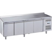 Mesa refrigerada gastronomía con peto 4 puertas Forcold G-SNACK4200TN-FC