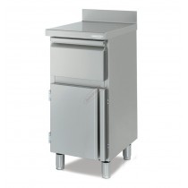 Mueble cafetero acero inox con cajones CMC-50-C