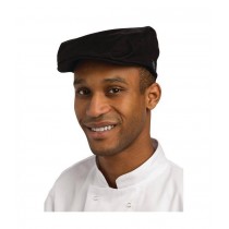 Gorra de conductor Chef Works negra B169-L