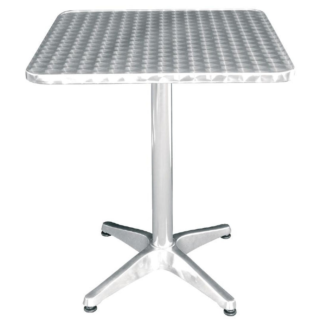 Patas de mesa de aluminio estilo clásico 60x60 mm, color negro, ..
