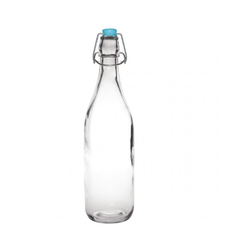 Botella cristal 1L topo Agua