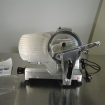 MBH - Cortadora de fiambre profesional 220 mm. Cortafiambres industrial  para hostelería.