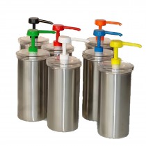 Dosificador de acero inox 0.5 litros