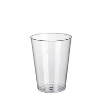50 vasos de plástico, 0,2 l diámetro 7,5 cm · 9,7 cm transparente