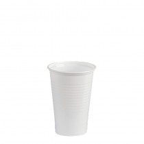 100 vasos de plástico, 0,2 l diámetro 7,03 cm · 9,9 cm blanco