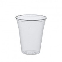 75 vasos de plástico, 0,4 l diámetro 9,5 cm · 12 cm claro con borde redondeado