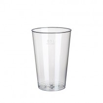 50 vasos de plástico, 0,3 l diámetro 7,9 cm · 11,9 cm transparente