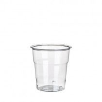 50 vasos de plástico, 0,1 l diámetro 6 cm · 6,7 cm transparente