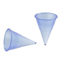 1000 Vaso, 115 ml diámetro 7,03 cm · 9,5 cm azul Blue Cone