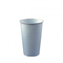 100 vasos de plástico, 0,3 l diámetro 7,8 cm · 11,3 cm blanco