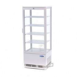 Vitrina refrigerada 98 litros 43cm blanco