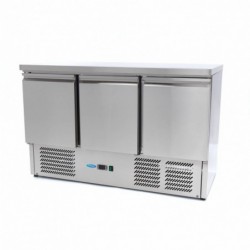 Mostrador refrigerado 400 litros 137 cm 3 puertas