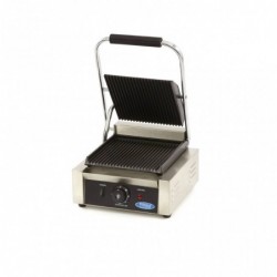 Grill de contacto ranurado placa grill individual 22cm