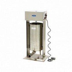 Embutidora 25 litros automática vertical con 4 tubos de embutición