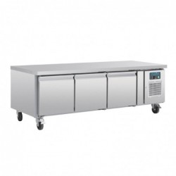 Mostrador refrigerado base Chef de 3 puertas Polar Serie U GN DA463