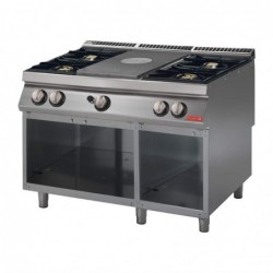 Cocina a gas 4 quemadores Gastro M GM70/120TPPCG2 GN084