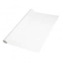 Mantel en rollo de papel color blanco