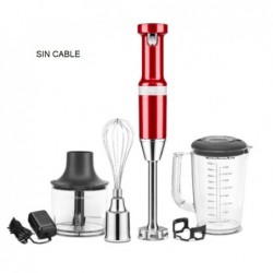 Batidora inalámbrica rojo manzana artisan Kitchenaid 5KHBBV83ECA