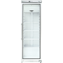 Armario congelador frío ventilado puerta de cristal 400 litros ecovent blanco Fimar G-EFV400G