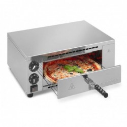 Horno acero inox pizza 1 cajón mt Milan toast 15057