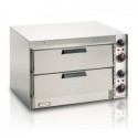 Horno de pizza piedras refractarias 41x36 cm 2 Cf inox FP 66R