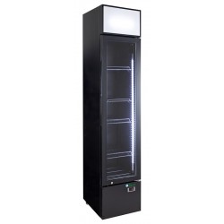 Armario refrigerado puerta cristal Slim Line estático Fimar G-SNACKBC160H