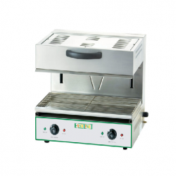 Grill salamandra de altura ajustable trifásica 5,6 kw ancho 800 mm Easyline EMH800S