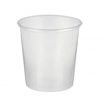 100 Vasos transparentes redondos 500 ml Ø 10,1 cm · 10,3 cm
