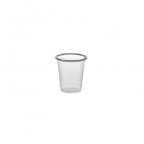 40 Vasos de Chupito, PLA biodegradable gama Pure 2 cl Ø 3,9 cm · 4 cm transparente