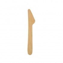 500 Cuchillos, madera biodegradable gama Pure 16,5 cm
