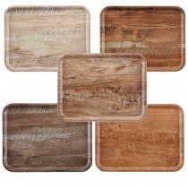 Bandeja melamina efecto madera 360x460mm Cambro. Varios colores