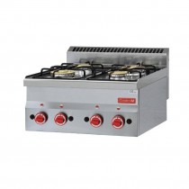 Cocina profesional a gas Gastro-M 4 quemadores 60-60 PCG