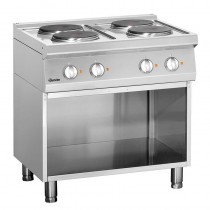 Cocina eléctrica 4 fuegos fondo 700mm Bartscher 286104