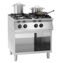 ▷ Cocina a gas industrial 6 fogones con horno y puerta Bartscher  2952291【Precios y Ofertas】, PepeBar.com