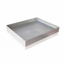 Escurridor de churros perforado de acero inoxidable 800X500X80mm Inhospan ESCL80