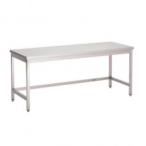 Mesa acero inoxidable Gastro-M sin estante 1000x700x850mm GN107